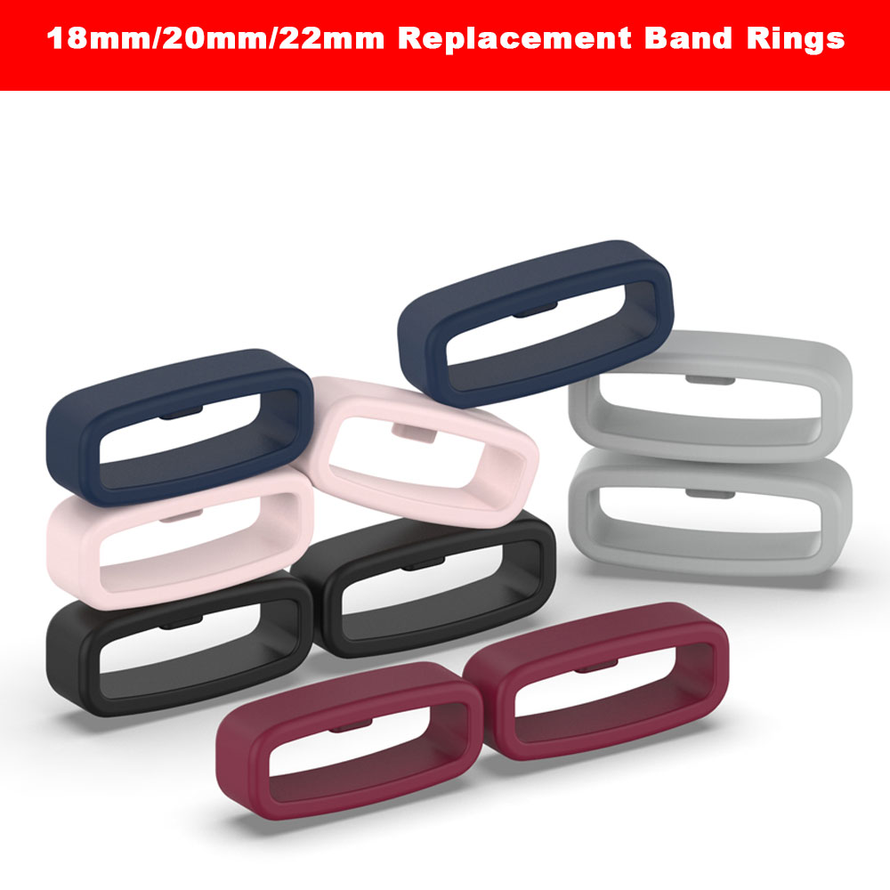 Silicone Watch Band 22Mm - 18 20 22 мм ремешок для