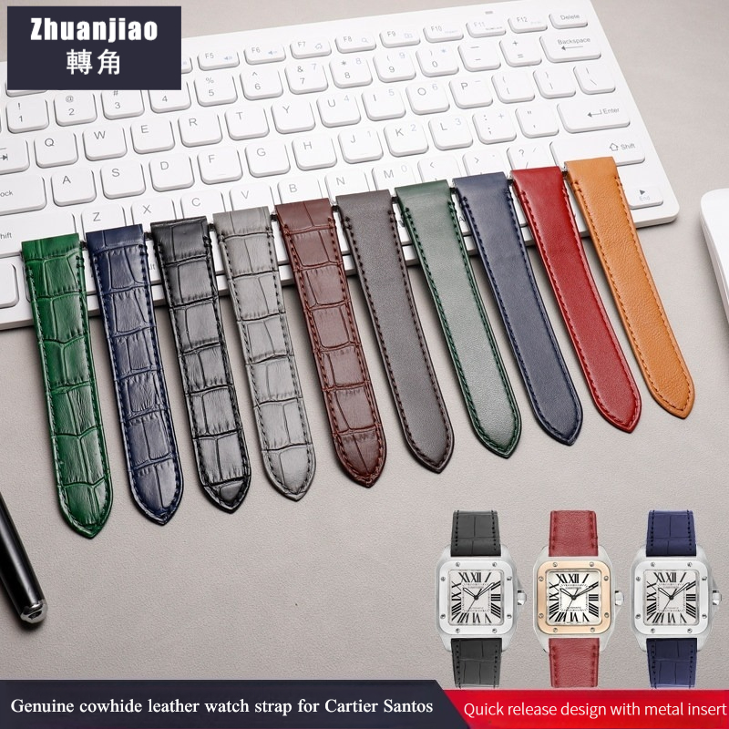 Cartier Watch Tank - Высококачественный ремешок для часов из воловьей