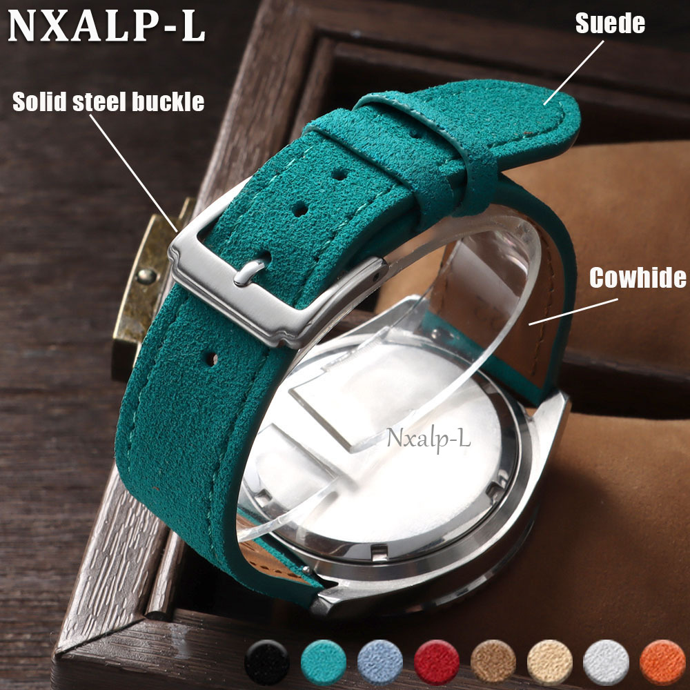 Suede Strap Watch - Прочный ремешок для часов из замши