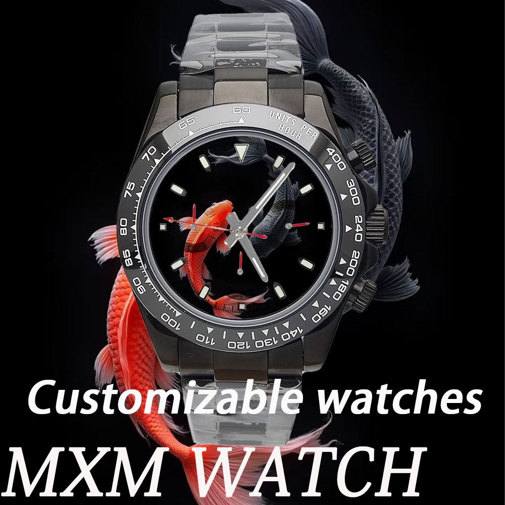 Stainless Bracelet Diver - Новые мужские часы-хронограф Customized Creative VK63