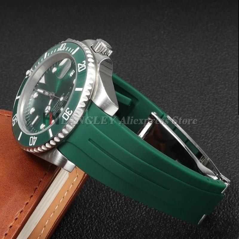 Силиконовый ремешок с изогнуты – обзор и цена Rolex Watch Submariner