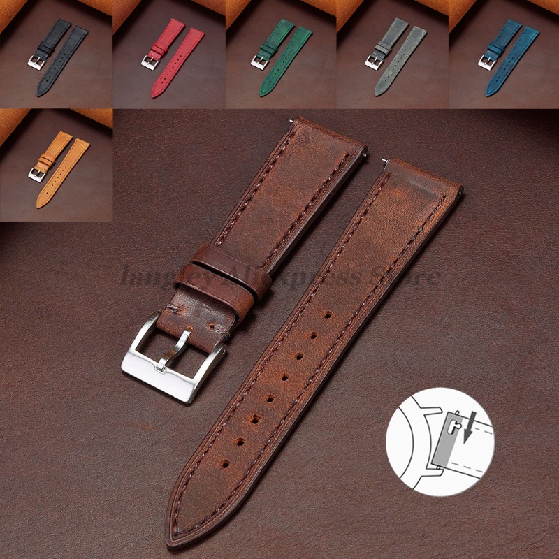 Быстросъемный винтажный ретро- – обзор и цена Leather Strap Quick Release