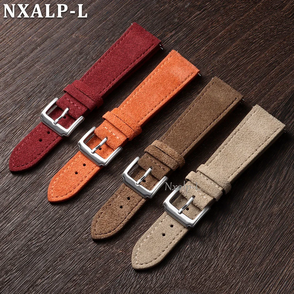 Прочный ремешок для часов из з – обзор и цена Suede Strap Watch