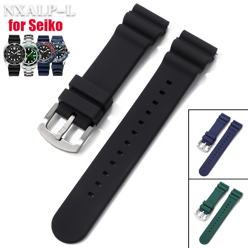 Силиконовый ремешок для часов  – обзор и цена Seiko Watch Prospex