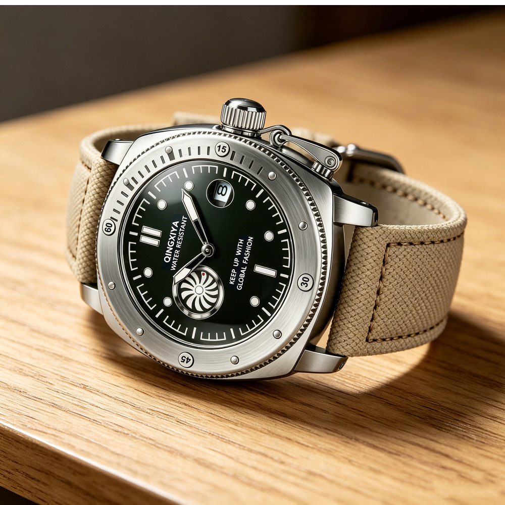 Крутые креативные кварцевые ча – обзор и цена Canvas Strap Watch