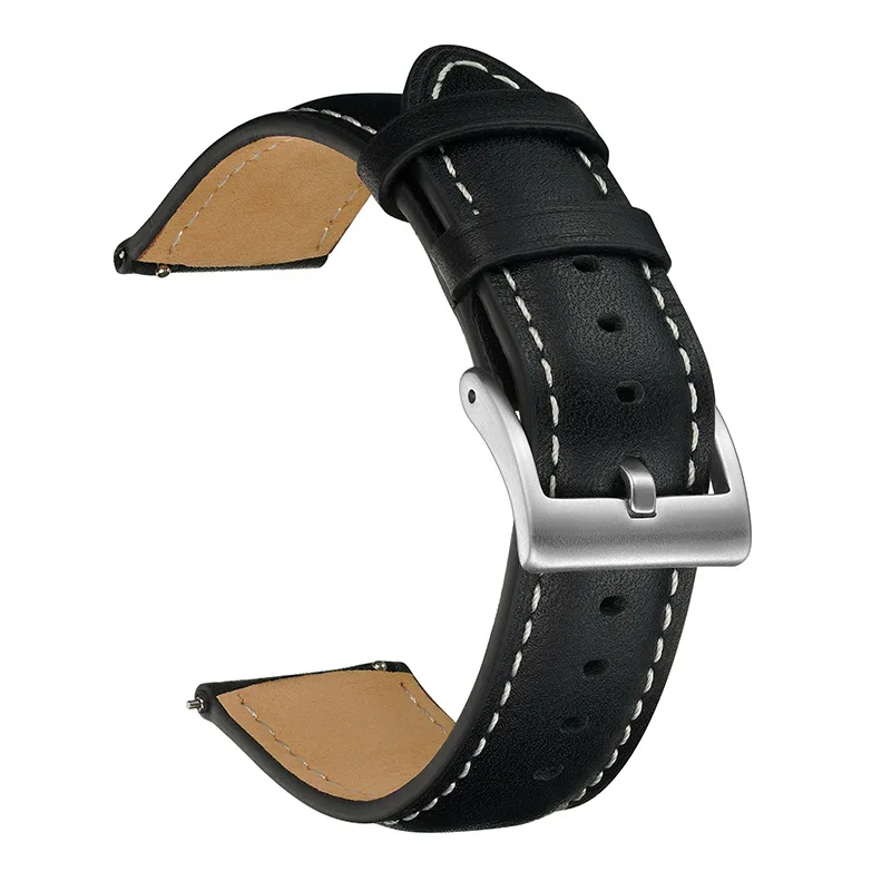 Ремешок для часов из натуральн – обзор и цена Leather Strap Quick Release
