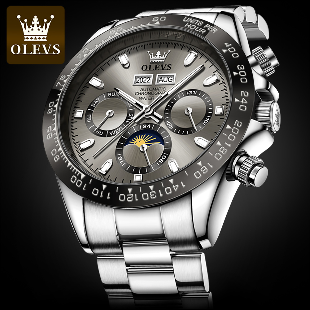 OLEVS 6654 Роскошные мужские ч – обзор и цена Cartier Watch Tank