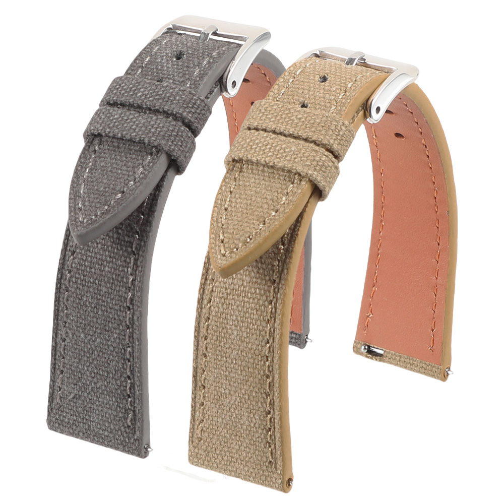 Ремешок для часов ручной работ – обзор и цена Canvas Strap Watch