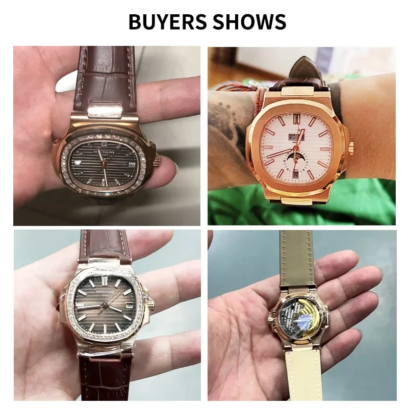 Ремешок из воловьей кожи для м – обзор и цена Patek Philippe Watch Nautilus