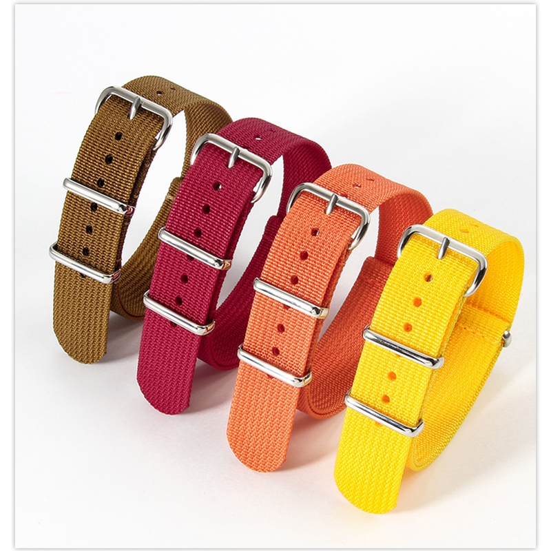 18 20 22 мм для Seiko Samsung  – обзор и цена Nato Strap Nylon