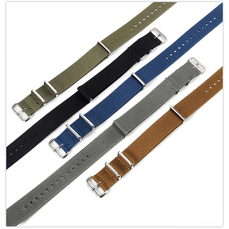 18 20 22 мм для Seiko Samsung  – обзор и цена Nato Strap Nylon