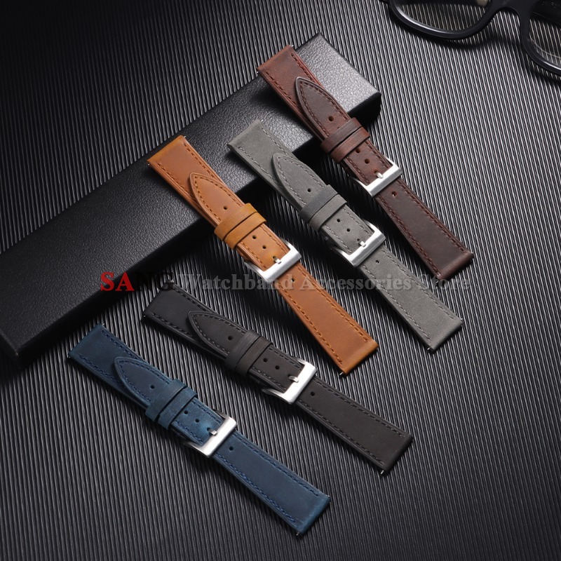 Ремешки для часов из воловьей  – обзор и цена Suede Strap Watch