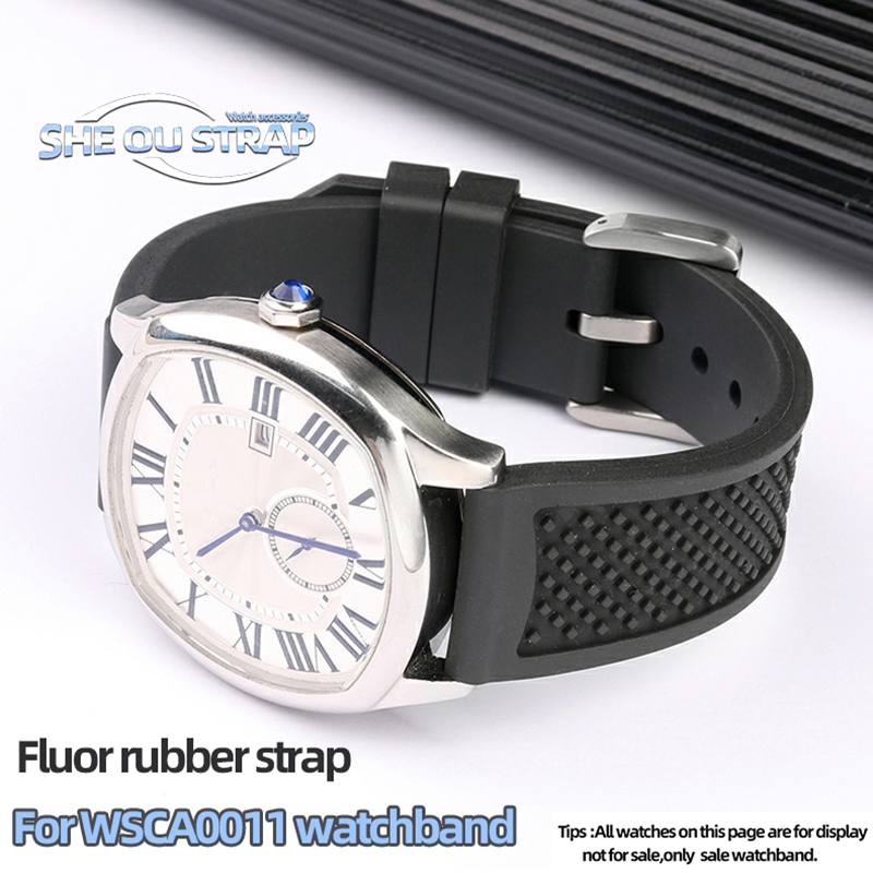 Фторкаучуковый ремешок для час – обзор и цена Cartier Watch Tank