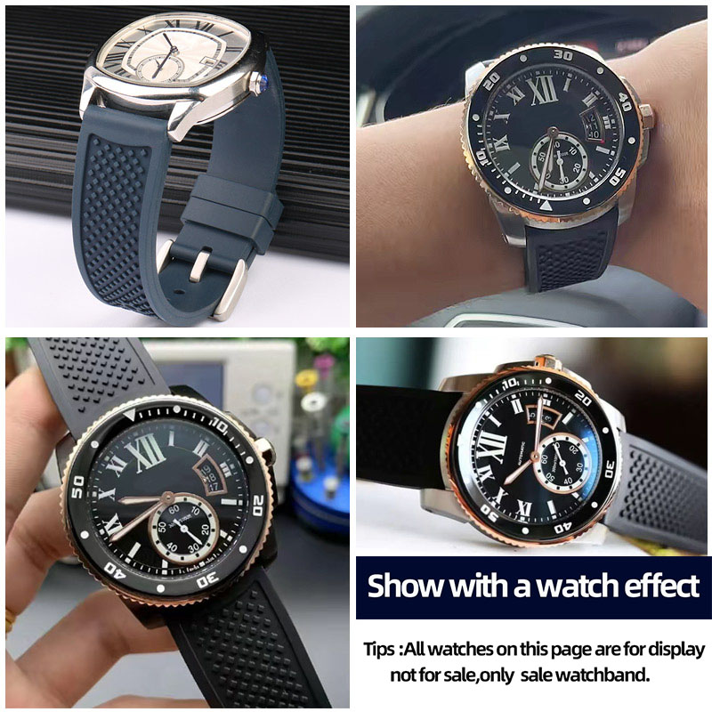 Фторкаучуковый ремешок для час – обзор и цена Cartier Watch Tank