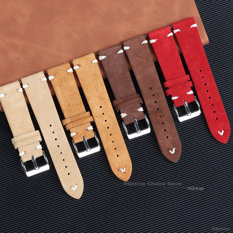 18 мм, 20 мм, 22 мм, высококач – обзор и цена Suede Strap Watch